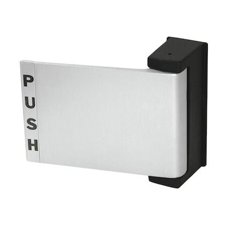 Adams Rite Flat Deadlatch Paddle, Push to Left, For 2-3/4 In. to 3 In. Thick Door, RHR or Exterior of LH, Sat 4590-02-03-628